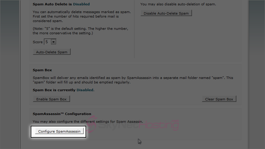 configure-SpamAssassin