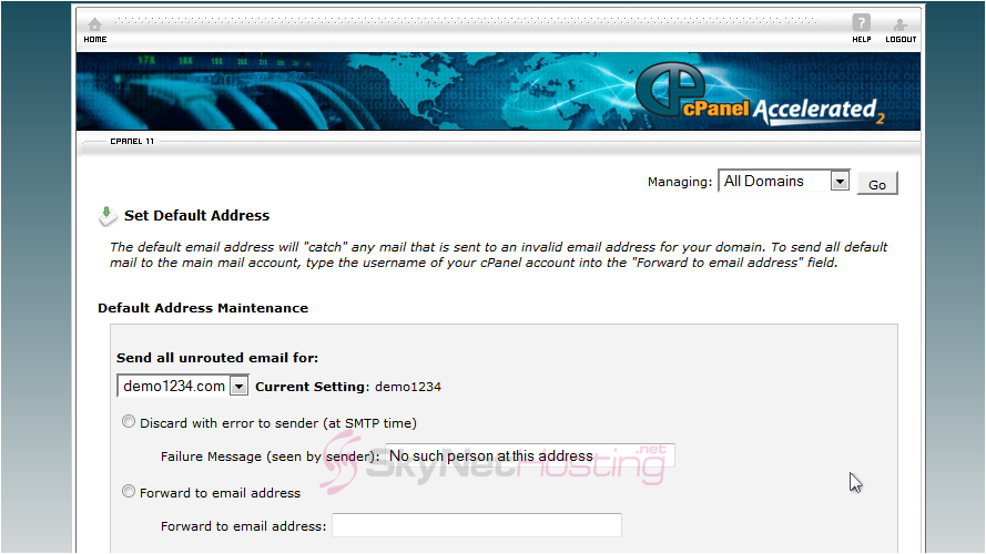 default-address-interface