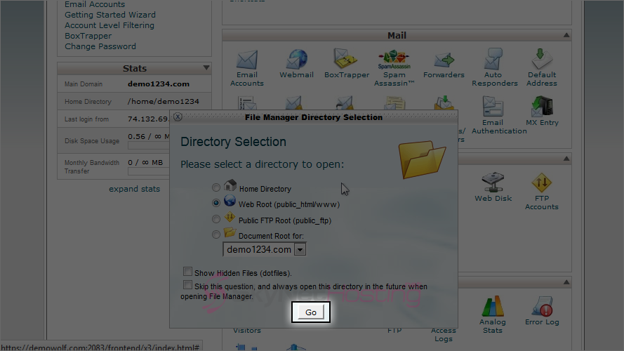 file-manager-directory-selection