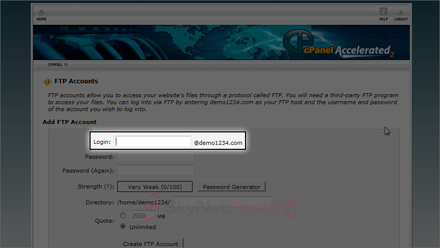 new-ftp-account-CPANEL