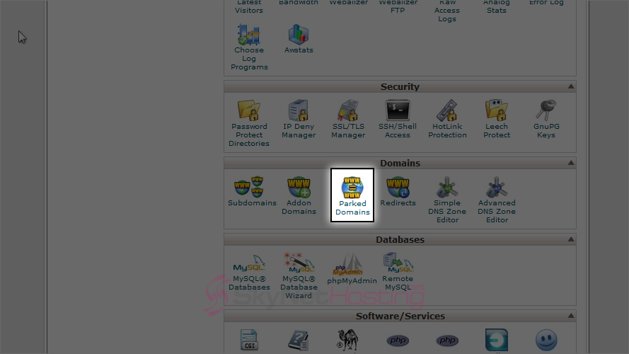 parked-domain-CPANEL