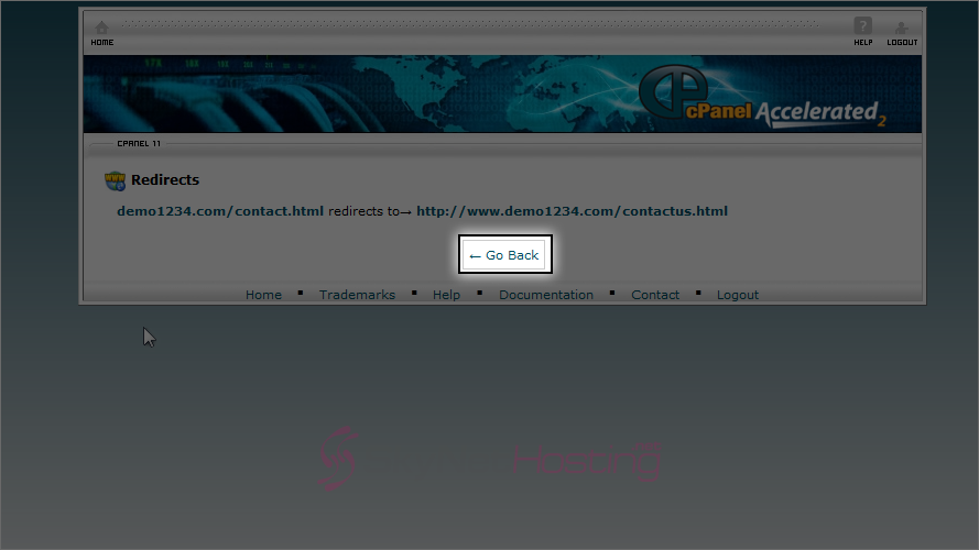 redirects-CPanel