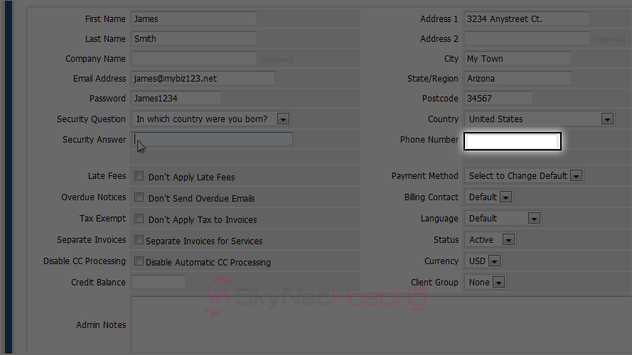 add-client-phone-number