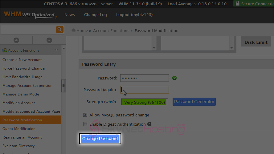 click-change-password