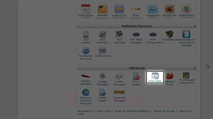 click-on-cron-jobs-in-cpanel