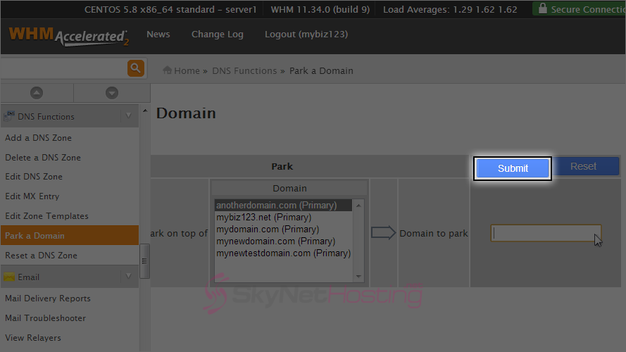 click-submit-button