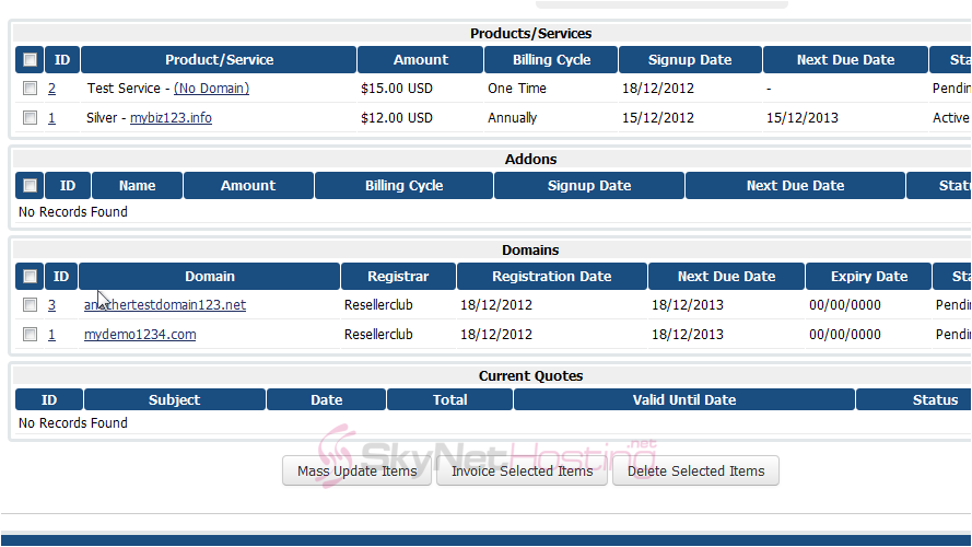 client-purchase-summary