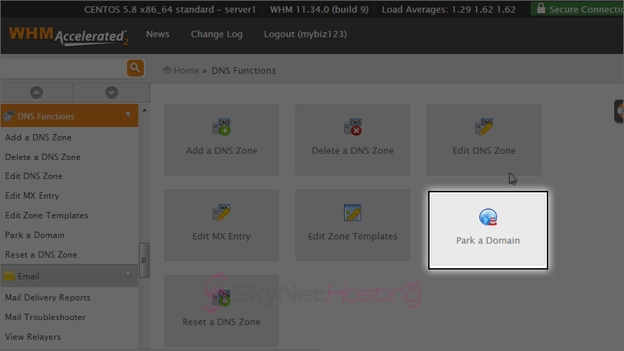 park-a-domain-feature