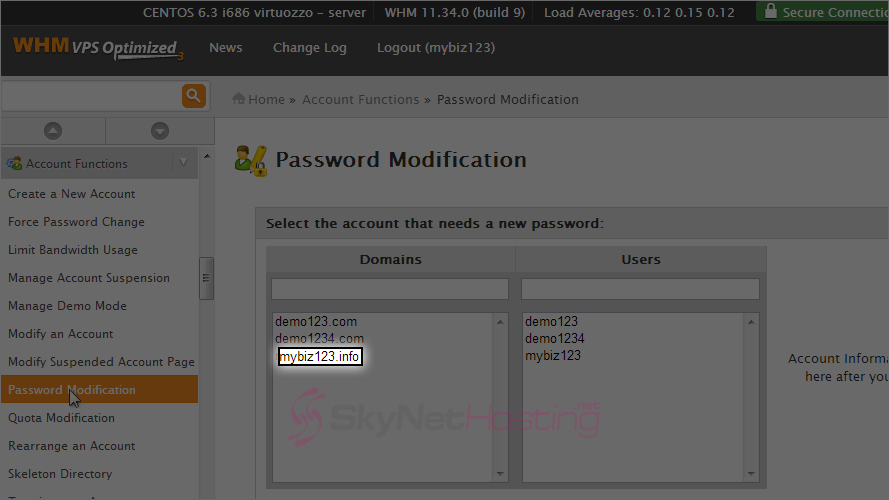 select-domain-to-change-password