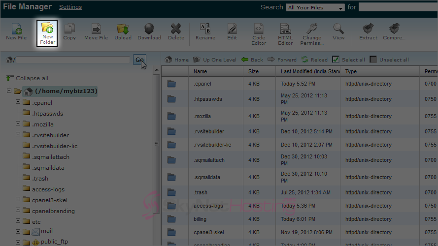 select-new-folder-icon-from-cpanel-file-manager