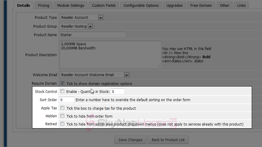 stock-control-settings