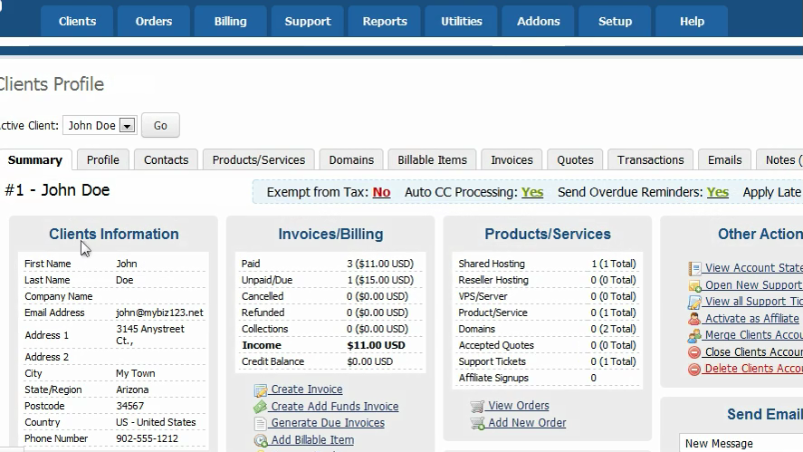 whmcs-client-profile